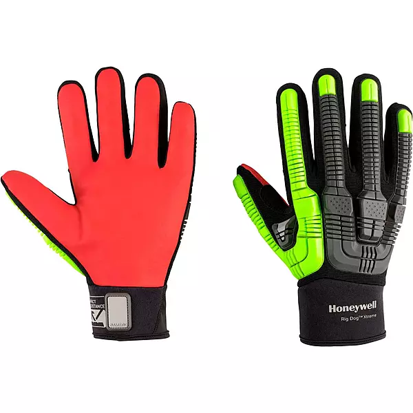 Honeywell Impact ANSI A6 Cut Palm, Slipon Cuff, XX 42-612BY/11XXL