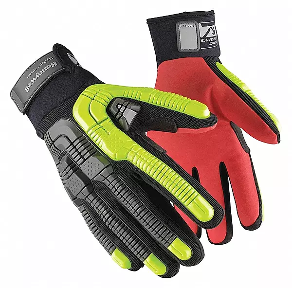 Honeywell Impact ANSI A6 Cut Palm, Velcro Cuff, XX 42-622BY/11XXL