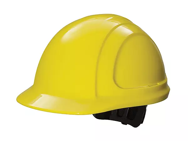 N10 North Zone Hard Hat, Ratchet, Yellow (Class C, G & E, 4-Point Suspension)