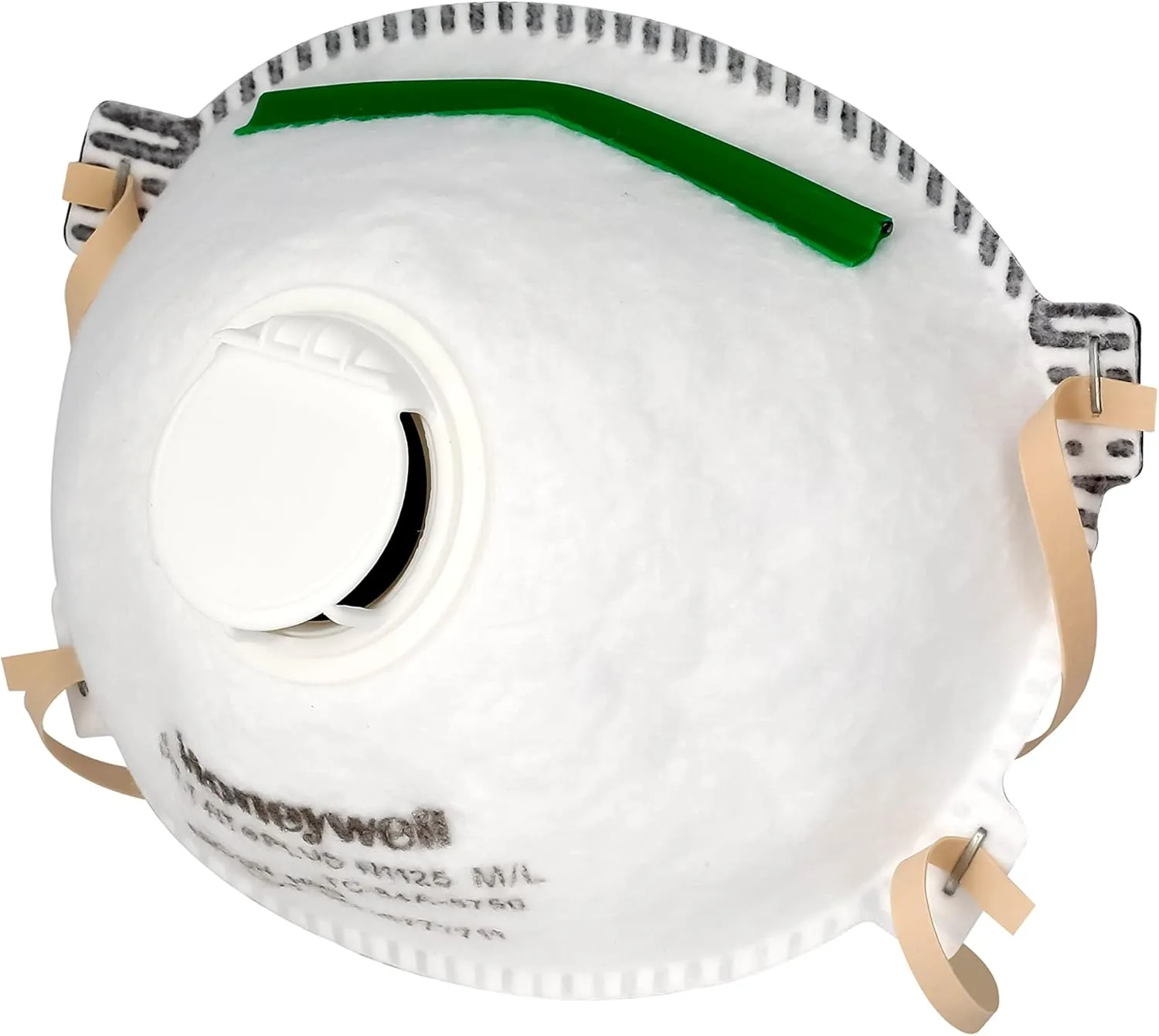 Honeywell NIOSH-Approved N95 Respirator Mask with Exhalation Valve for Airborne Particulates (RWS-54006)