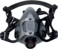 Honeywell Home North 5500 Series Niosh-Approved Half Mask Respirator, Small (550030S), Black
