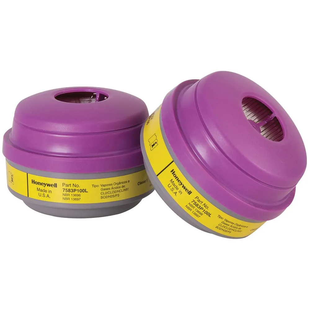 North 7583P100L Cartridge and Filter Combination (2/Pk),Yellow/Magenta 1 Count (Pack of 1)