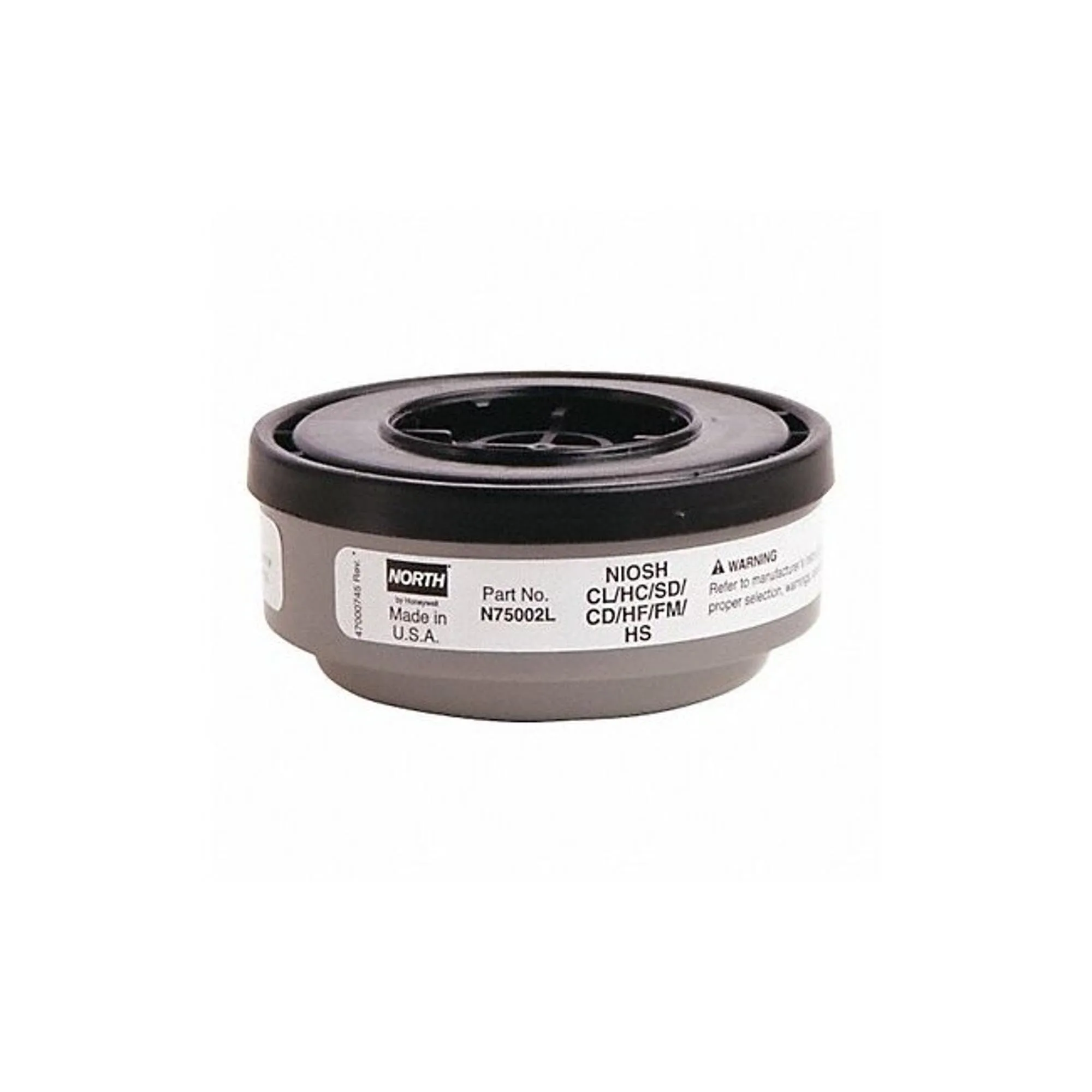 Honeywell North Acid Gas Respirator Cartridge - N75002L