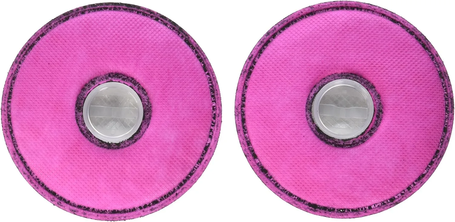 P100 Pancake Low Profile Flexible Filter with Odor Relief From Nuisance Levels of Organic Vapors, Acid Gases & Ozone, 1 Pair