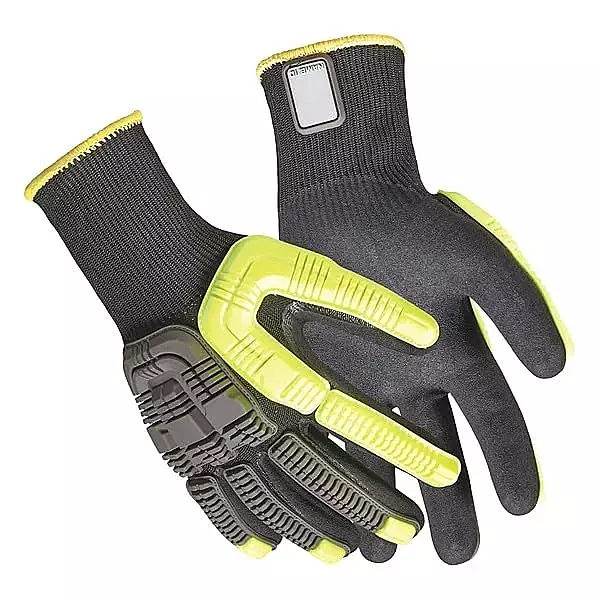 RIG DOG KNIT GRIP+ IMPACT ANSI A4 CUT 13GA