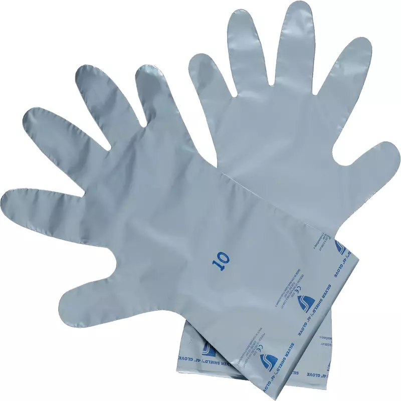 North by Honeywell SSG-9 Silver Shield SSG Disposable Industrial Grade Lightweight Chemical Resistant Gloves