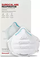 Honeywell Surgical N95 Respirator, Safety NIOSH-Approved, 20-pack (DC365N95HC)
