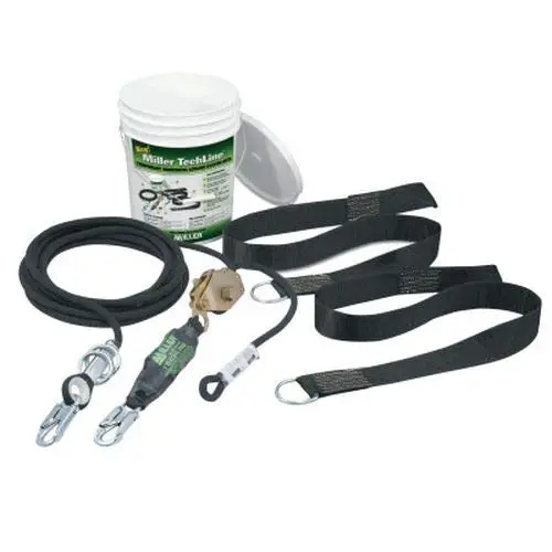 Honeywell TechLine HLL System - 60-ft Rope Temporary HLL System for Two Workers HLLR2-Z7/60FT