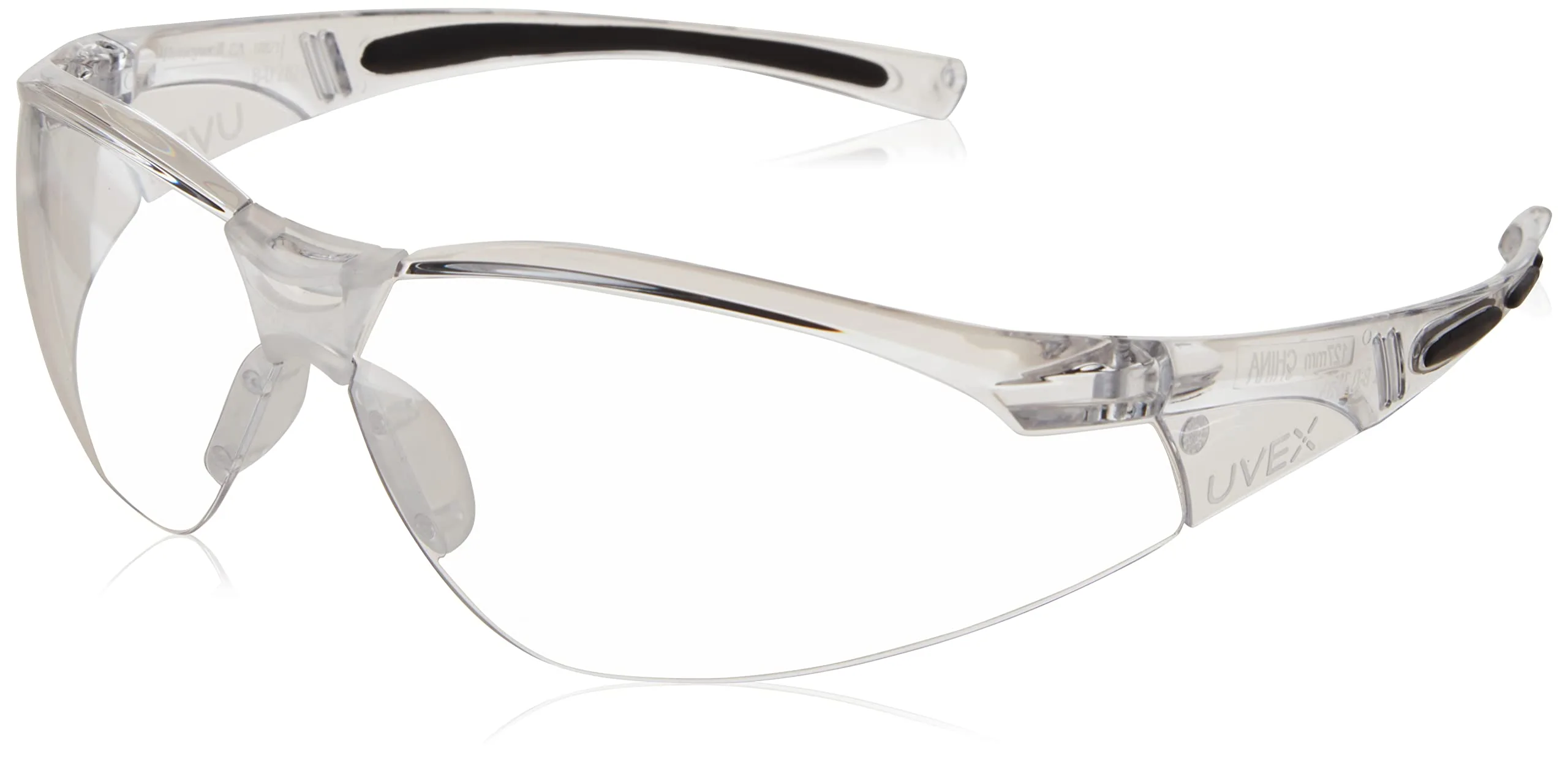 Uvex Honeywell Home UVEX by Honeywell A800 Series Safety Eyewear Clear Lens with Anti-Scratch Hardcoat Clear-anti-scratch