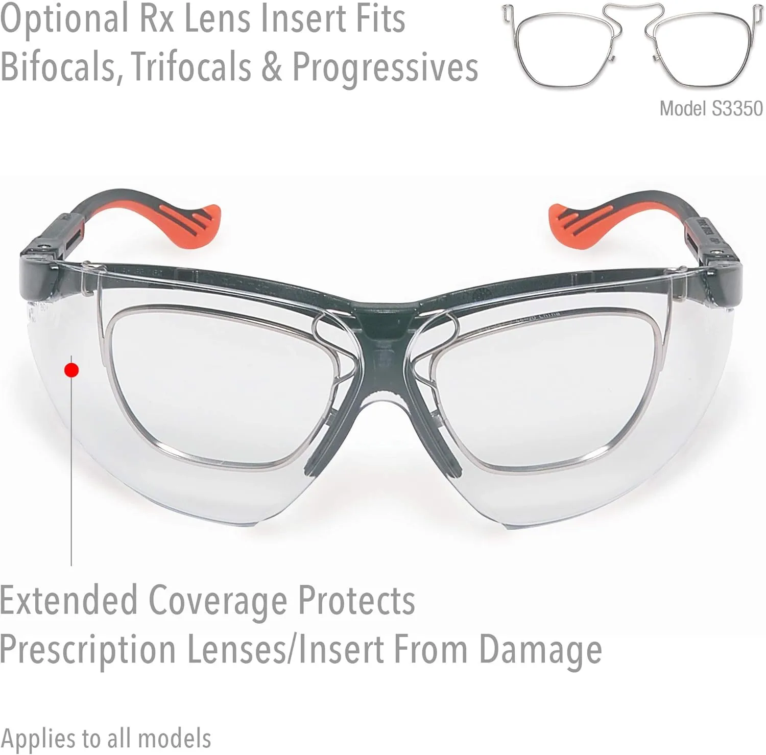Uvex by Honeywell Genesis XC Safety Glasses - Rx-Ready