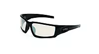 Honeywell Uvex by Hypershock Safety Glasses, Black Frame with SCT-Reflect 50 Lens & Anti-Scratch Hardcoat (S2943)