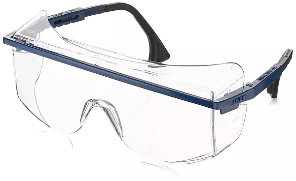 Honeywell Uvex by Astro OTG 3001 Series Safety Glasses with Uvextreme Anti-Fog Coating, Clear (S2510C)
