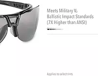 Honeywell Uvex by Protégé Safety Glasses, Metallic Black Frame with Clear Lens & Ultra-Dura Anti-Scratch Hardcoat (S4200-H5)