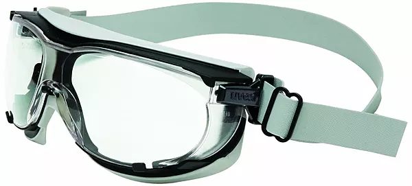 Honeywell Uvex by S1650D Carbon Vision Safety Eyewear, Black/Grey