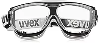 Honeywell Uvex S1650DF Carbon Vision Safety Eyewear, Black/Grey