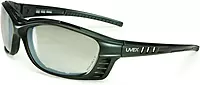 UVEX by Honeywell S2604XP Uvex Livewire Sealed Safety Eyewear with Matte Black Frame, Sct-Reflect 50 Lens Tint