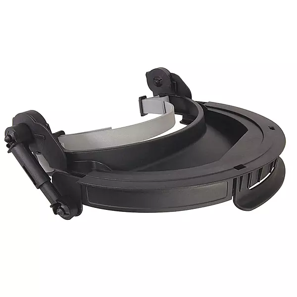 UVEX by Honeywell S9510 Uvex Turboshield Face Shield Hard Hat Adapter with Black Frame