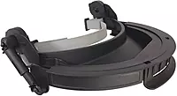 UVEX by Honeywell S9510 Uvex Turboshield Face Shield Hard Hat Adapter with Black Frame
