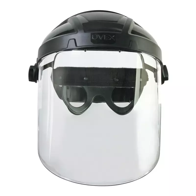 Honeywell UVEX by Honeywell S9550 Uvex Turboshield Clear Polycarbonate Replacement Visor and Clear Lens, Uncoated
