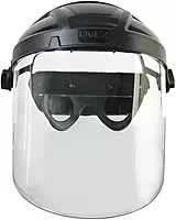 Honeywell UVEX by Honeywell S9550 Uvex Turboshield Clear Polycarbonate Replacement Visor and Clear Lens, Uncoated