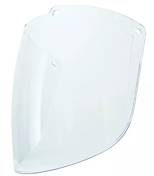 Honeywell Uvex S9555 Turboshield Clear Polycarbonate Replacement Visor and Clear Lens with Dual Anti-Scratch/Anti-Fog Lens