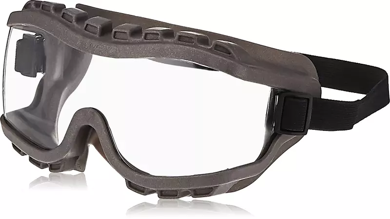 Honeywell Uvex Strategy with Fabric Band S3815 — Clear Anti-Fog Goggles