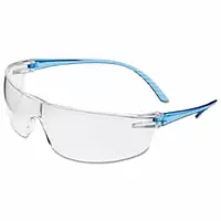 Honeywell Uvex SVP 200 Series Blue Safety Glasses with Clear Anti-Fog Lens
