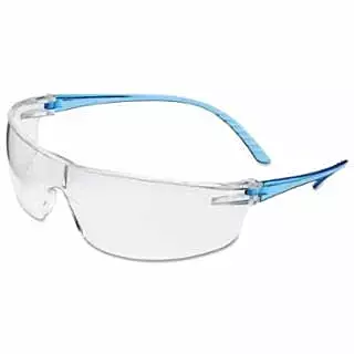 Honeywell Uvex SVP 200 Series Blue Safety Glasses with Clear Anti-Fog Lens