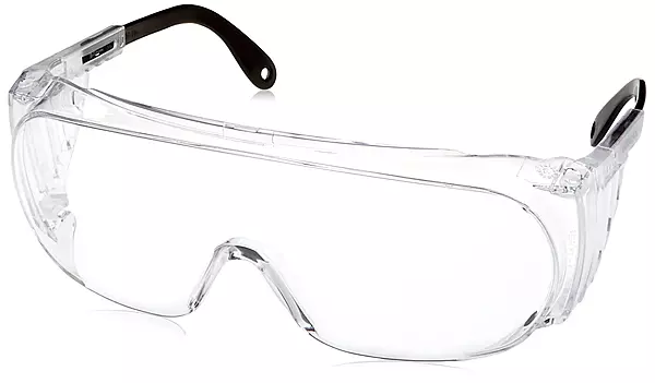 Honeywell Uvex Ultra-Spec 2000 Visitor Specs Safety Glasses with Clear Uvextreme Anti-Fog Lens (S0250X)