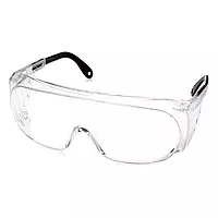 Honeywell Uvex Ultra-Spec 2000 Visitor Specs Safety Glasses with Clear Ultra-Dura Anti-Scratch Lens (S0300)