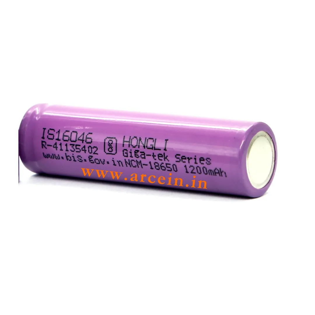 Hongli Giga-tek 3.7V 1200mAh 18650 Lithium ion battery