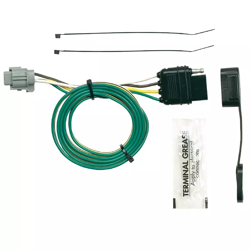 Hopkins Towing Solutions 43575 Plug-In Simple Vehicle Wiring Kit, Black