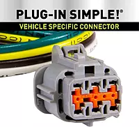 Hopkins Towing Solutions 43575 Plug-In Simple Vehicle Wiring Kit, Black