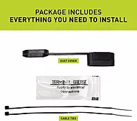 Hopkins Towing Solutions 43575 Plug-In Simple Vehicle Wiring Kit, Black