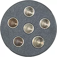 Hopkins Towing Solutions 52007 6 Pole Matched Set Connector with Cable Protector
