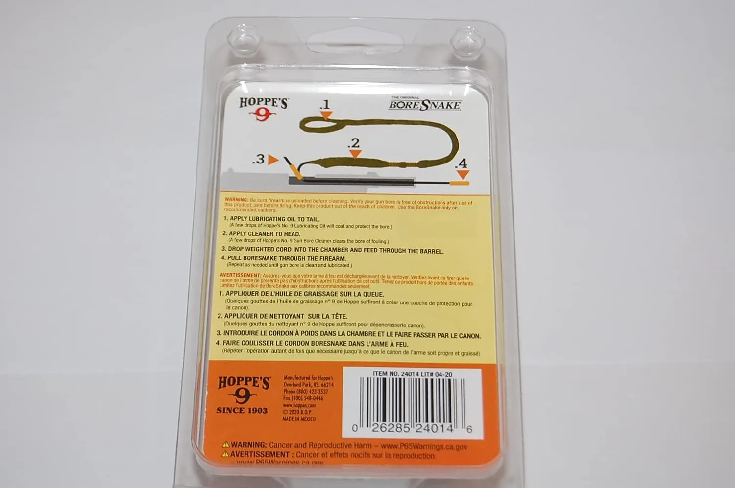 Hoppe's BoreSnake Rifle Bore Cleaner