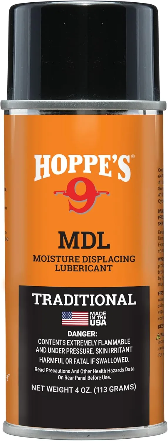 Hoppes Moisture Displacing Lubricant, 4 Ounce Aerosol