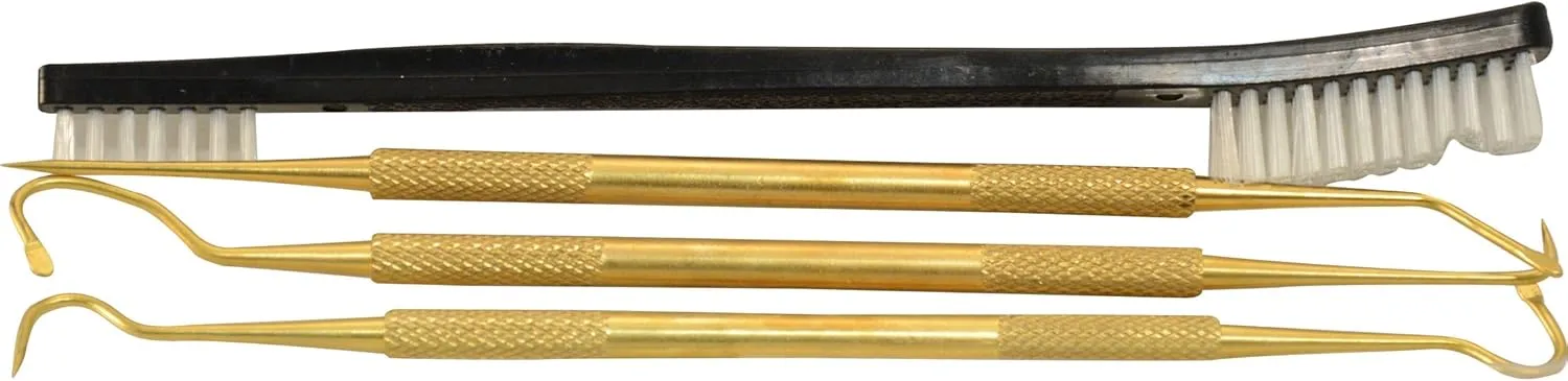 Hoppe's Brass Cleaning Picks & Brush Set