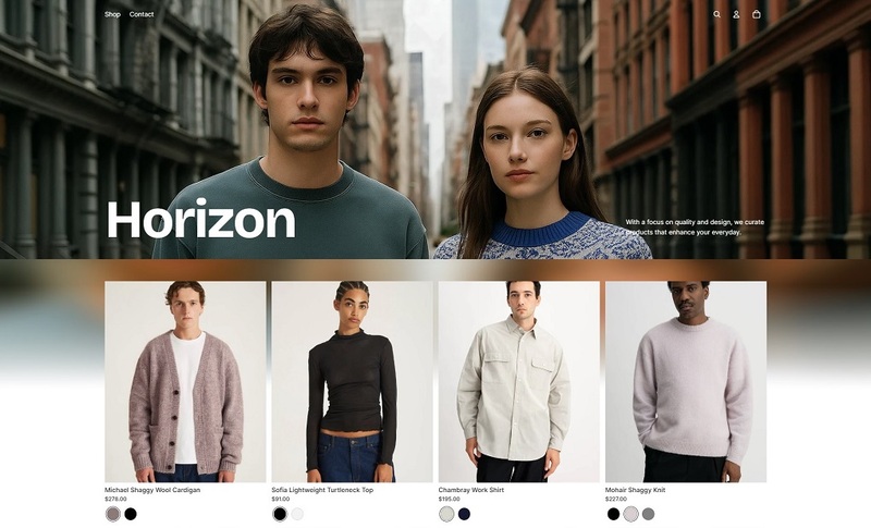 Shopify Website Design & Development - Startup