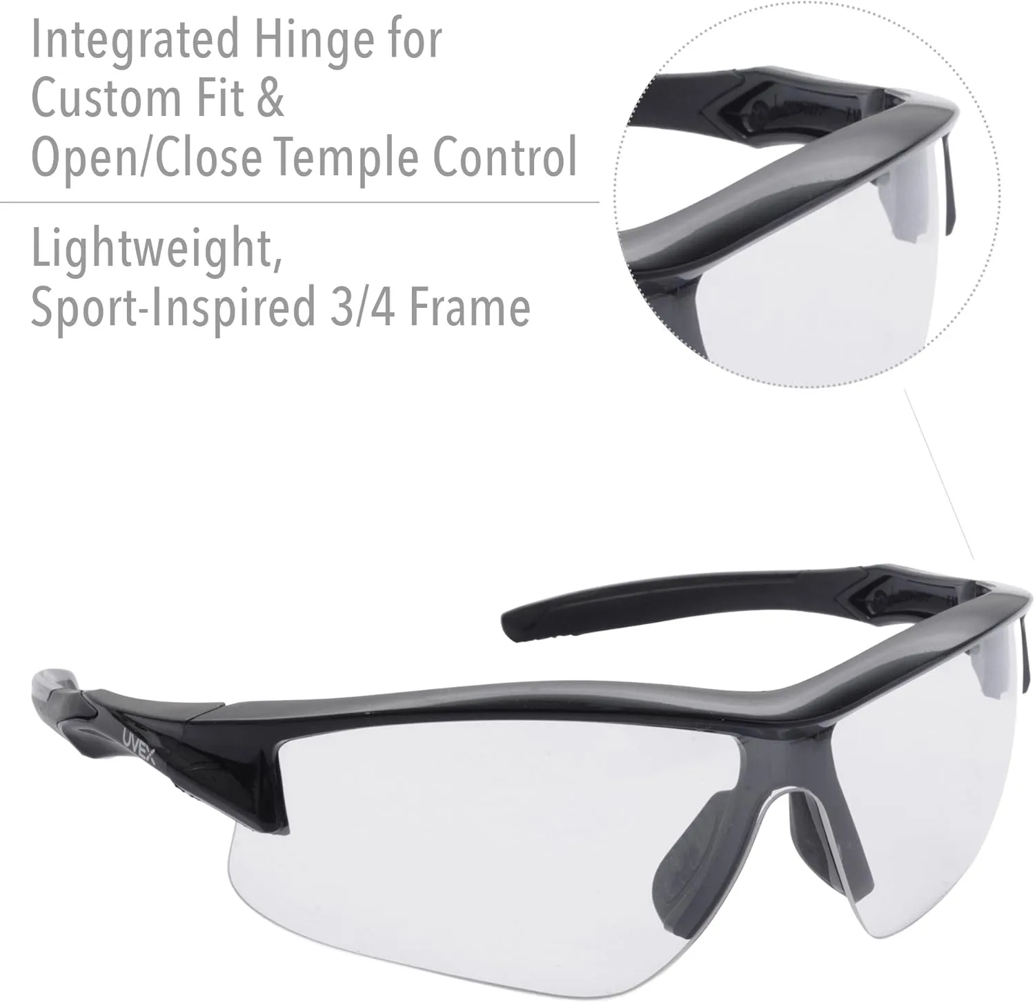 Howard Leight by Honeywell Uvex Acadia Shooting Glasses
