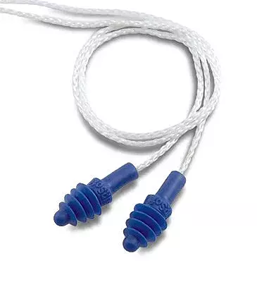 Howard Leight AirSoft Corded Earplugs, Nylon Cord