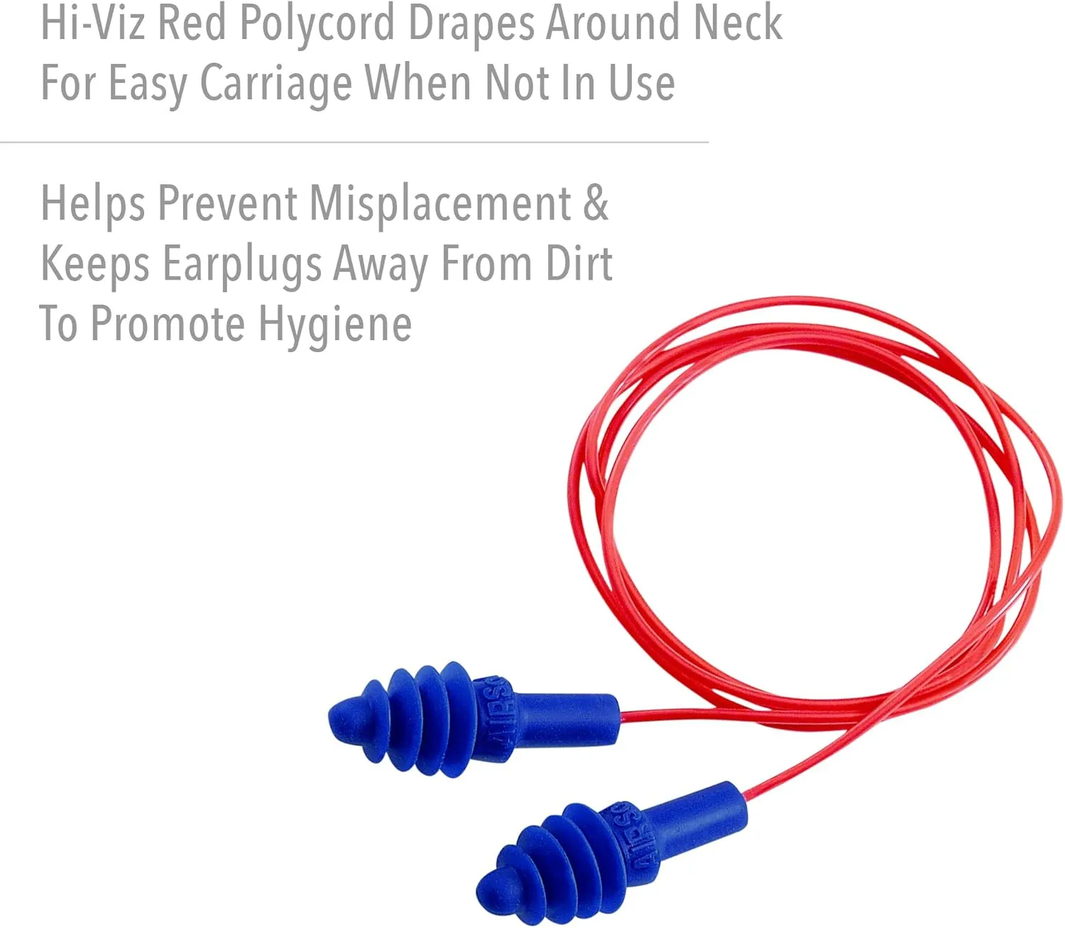 Howard Leight by Honeywell AirSoft Flanged Reusable Earplugs