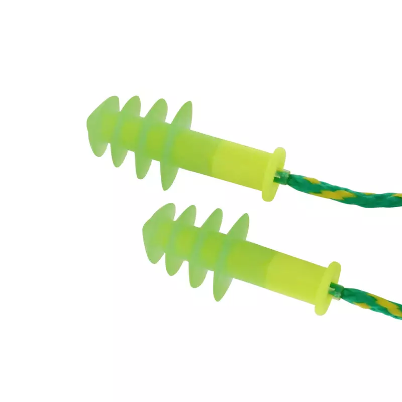 Howard Leight by Honeywell Fusion Corded Reusable Small Earplugs, 100-Pairs (FUS30S-HP) Small, 100 Pairs