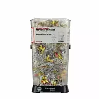 Howard Leight by Honeywell 154-HL400-XTR-30-AM 30 dB X-Treme Prefilled Protective-Protected HL400 Dispenser for Earplugs Red