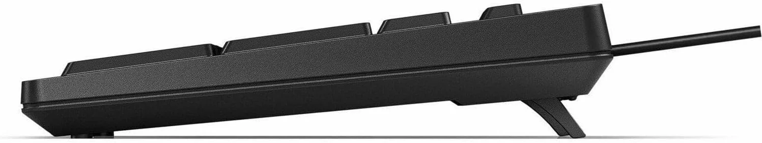 HP 125 Wired Keyboard - Cable Connectivity - USB Type A Interface - Copilot Hot Key(s) - Windows 11, Windows 10 - PC - Recycled Plastic - Plunger Keyswitch - Black