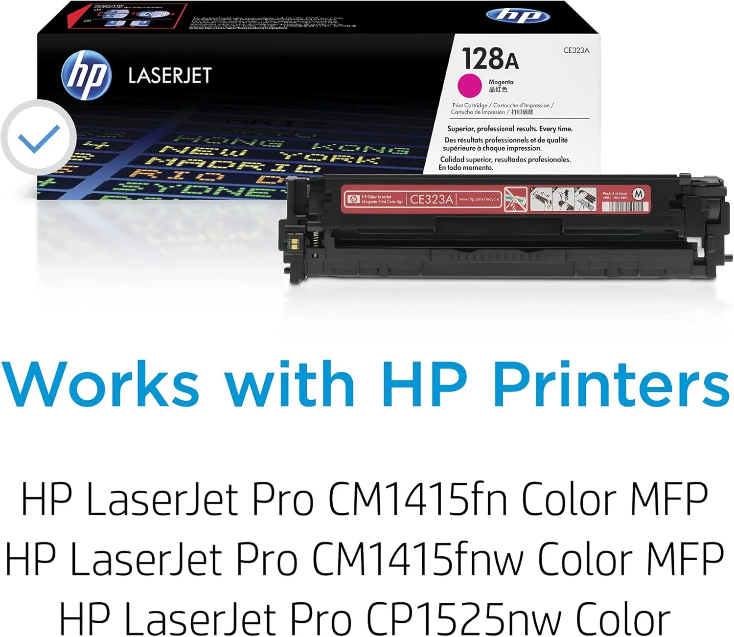 HP 128A Toner Cartridge for LaserJet Pro CM1415/CP1525
