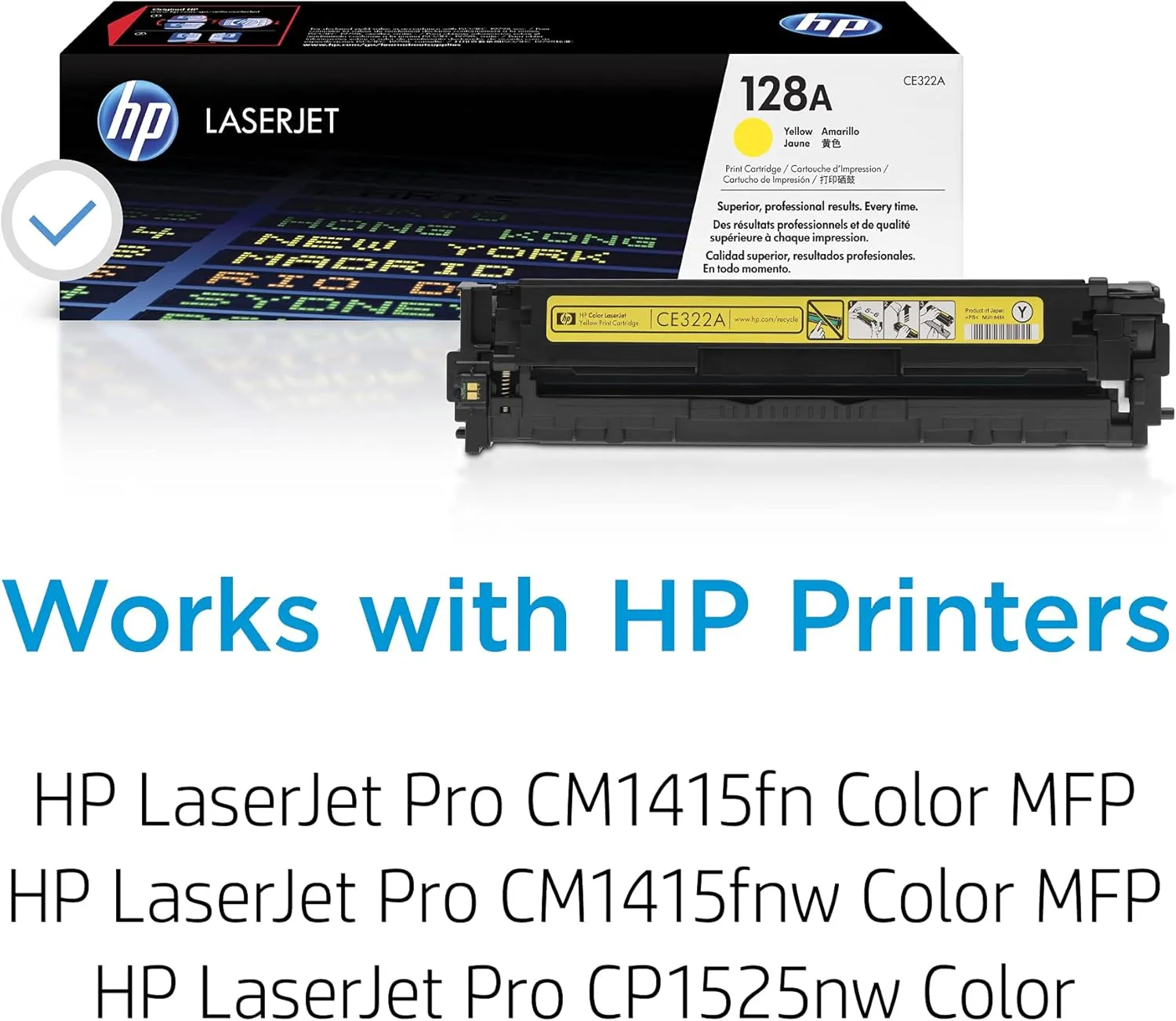 HP 128A Toner Cartridge for LaserJet Pro CM1415/CP1525