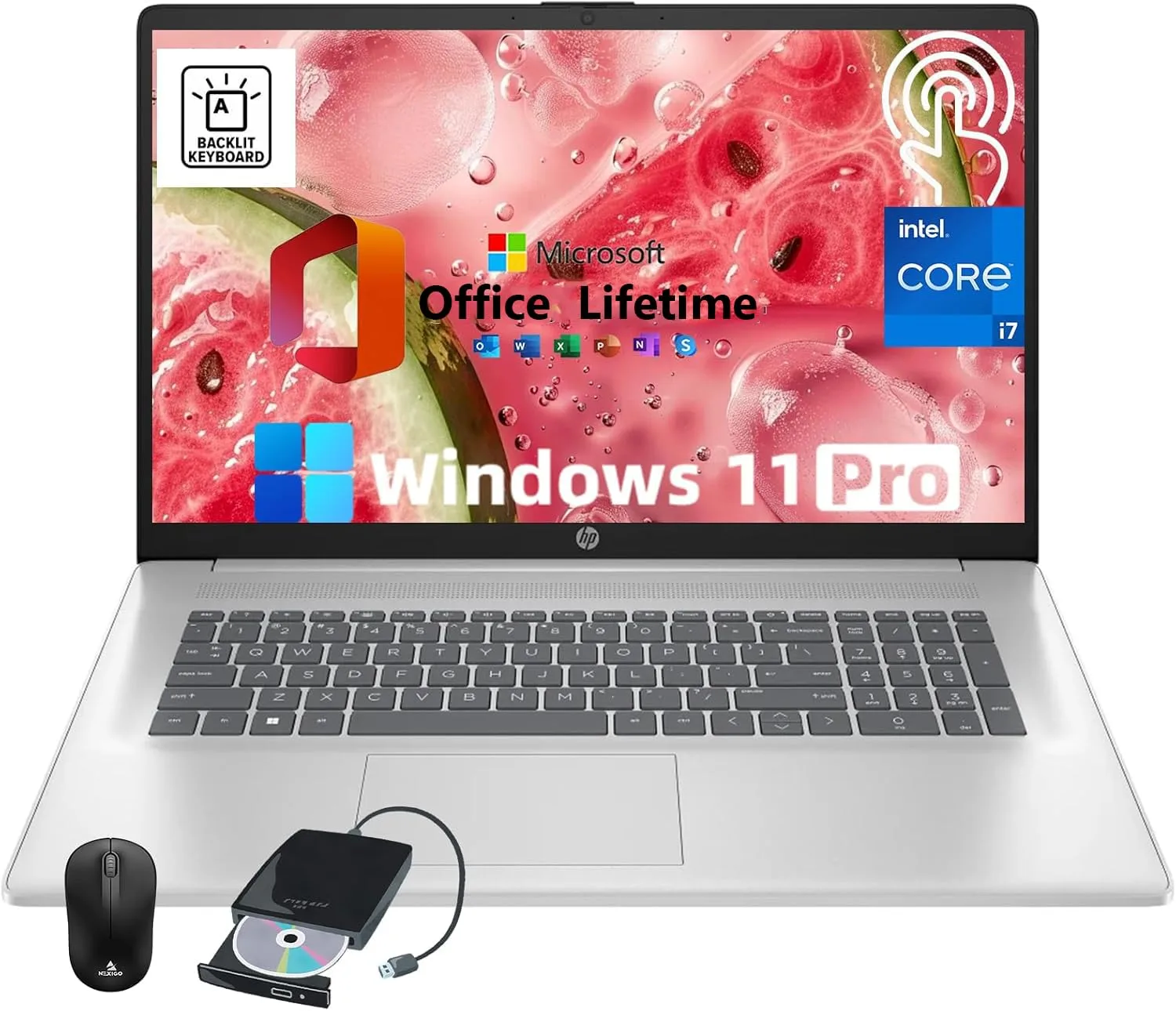 HP 17-inch Touchscreen Laptop - i7, 32GB, 1TB SSD
