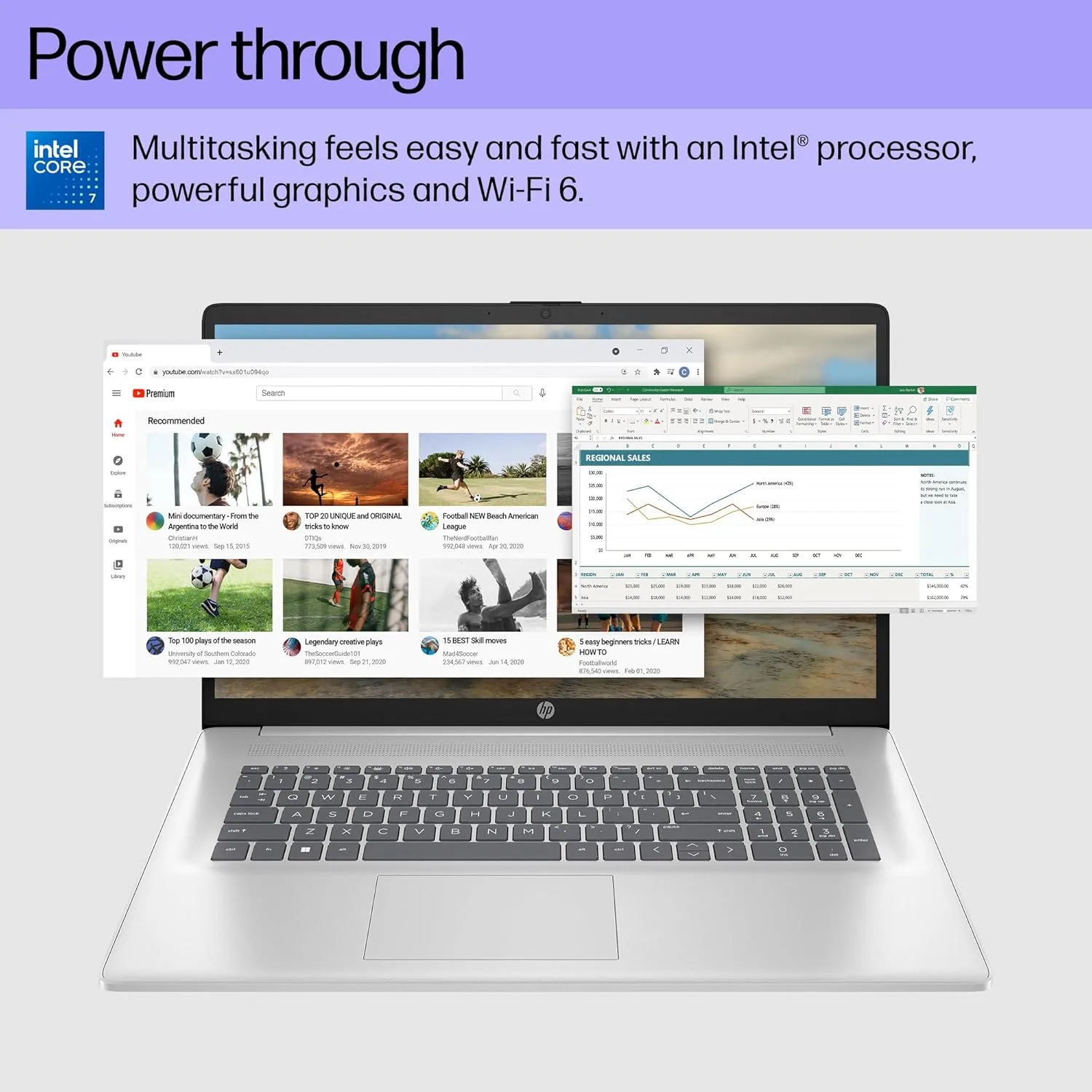 HP 17-inch Touchscreen Laptop - i7, 32GB, 1TB SSD
