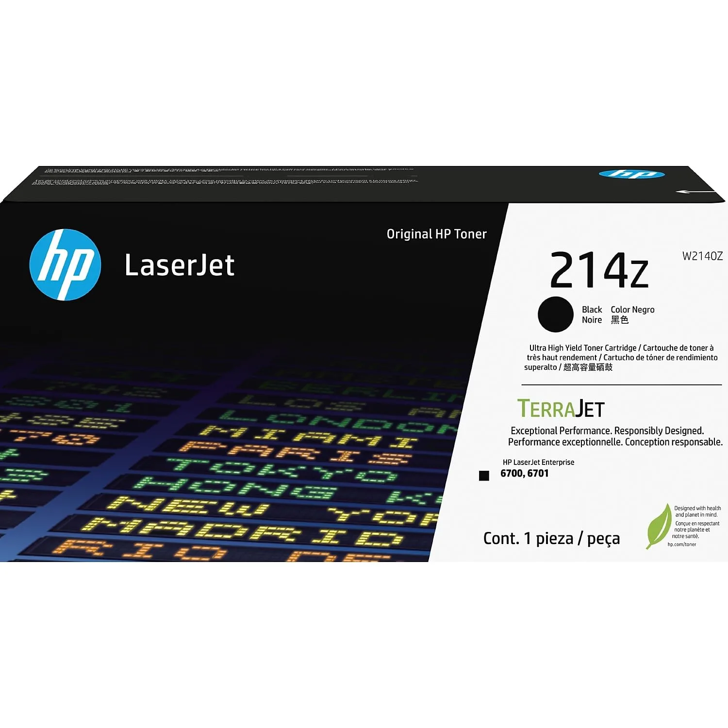 HP 214Z (W2140Z) Black Original Laserjet Toner